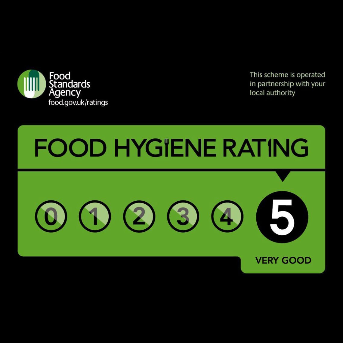 Food Hygiene 5 star
