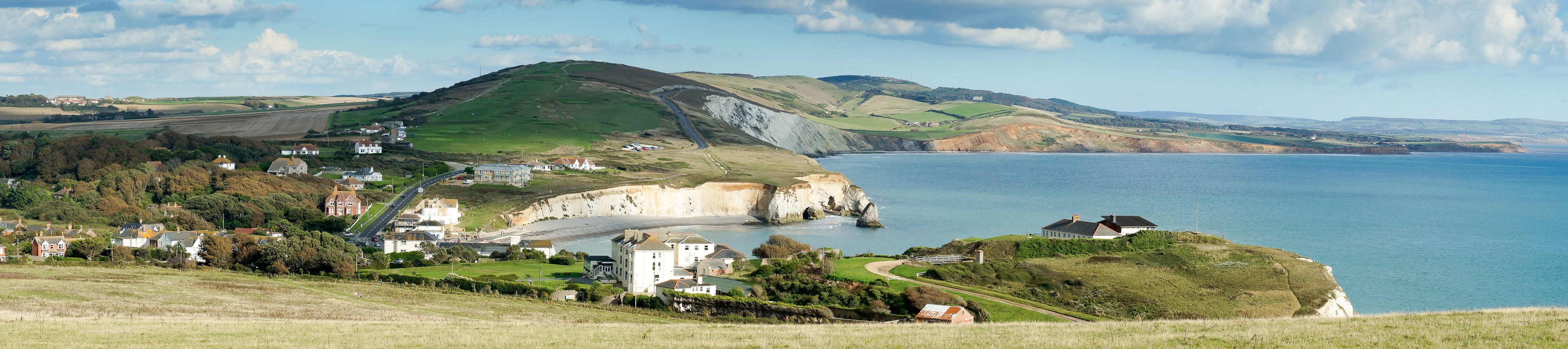 Image of Freshwater Bay from Tennyson Down